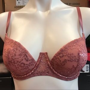 VS VERY SEXY LACE BALCONET BRA 32D